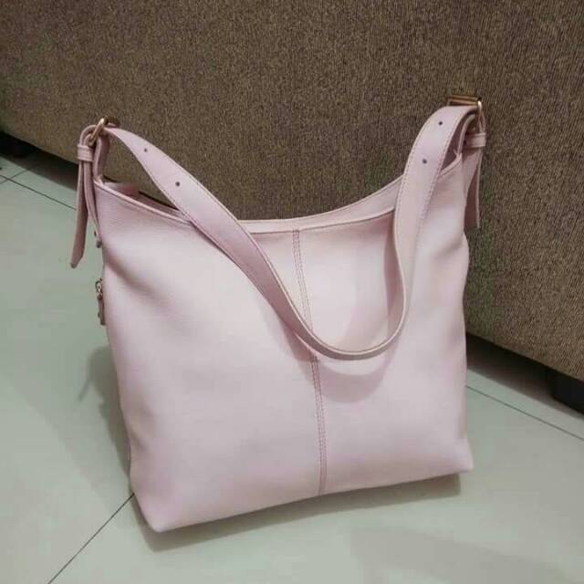 (Size M) tas kulit sapi asli garut selempang wanita S1.4