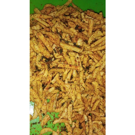 

BASRENG VIRAL!! Basreng Pedas Daun Jeruk Pedas (100gram)
