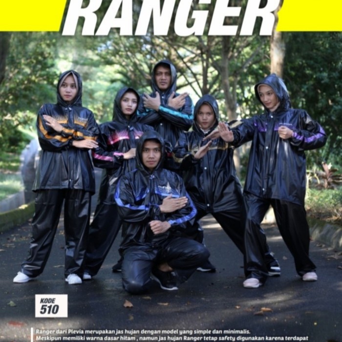 Jas Hujan Jaket Celana Stelan Raincoat PLEVIA RANGER 510/Stelan Plevia Ranger 510