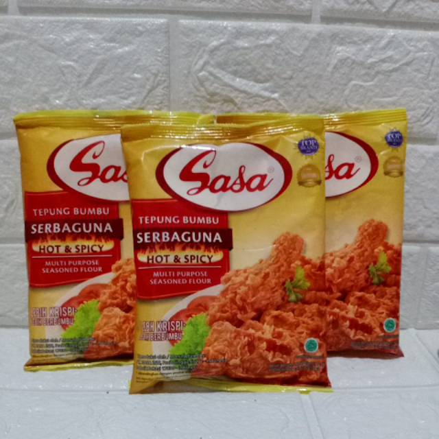 

Tepung Sasa serbaguna hot and spicy 225 g