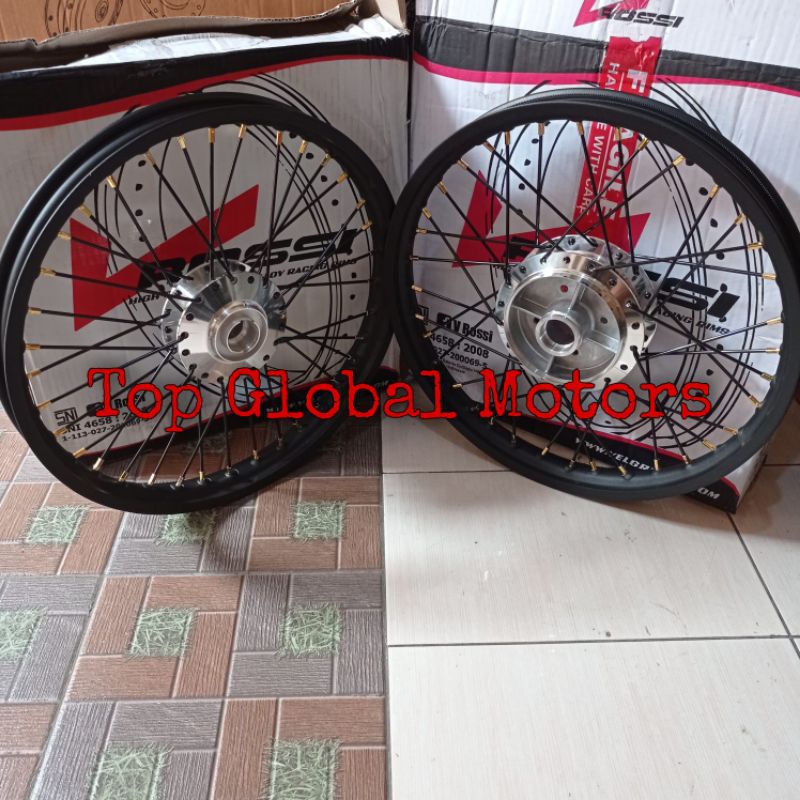 Velg F1ZR/Force1 Sepasang Rossi Original SNI / Velg Jari Jari Force1