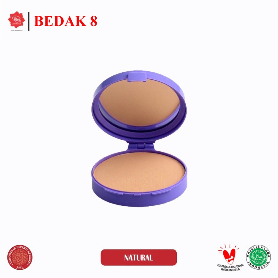 Viva Compact Powder Lilac - Kuning Langsat | Kuning Pengantin | Natural