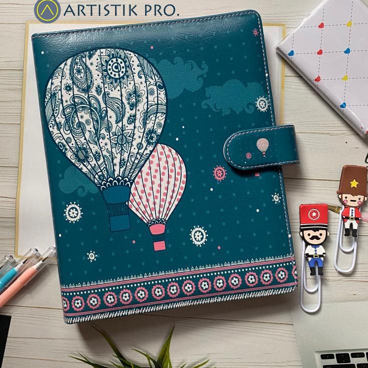 

L4R✩ BINDER PRINTING SKY BALOON A5 DAN B5 Barang Laris