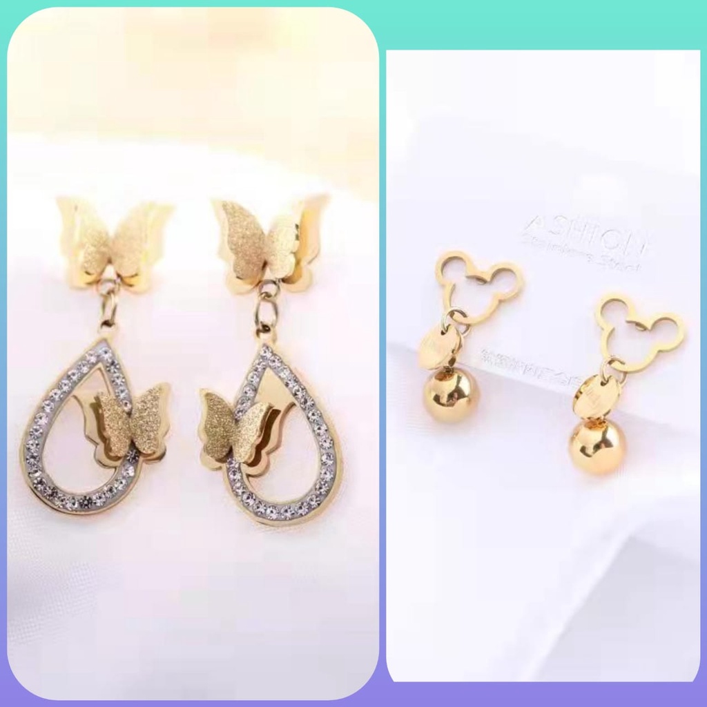 Anting titanium permata 7565.7721