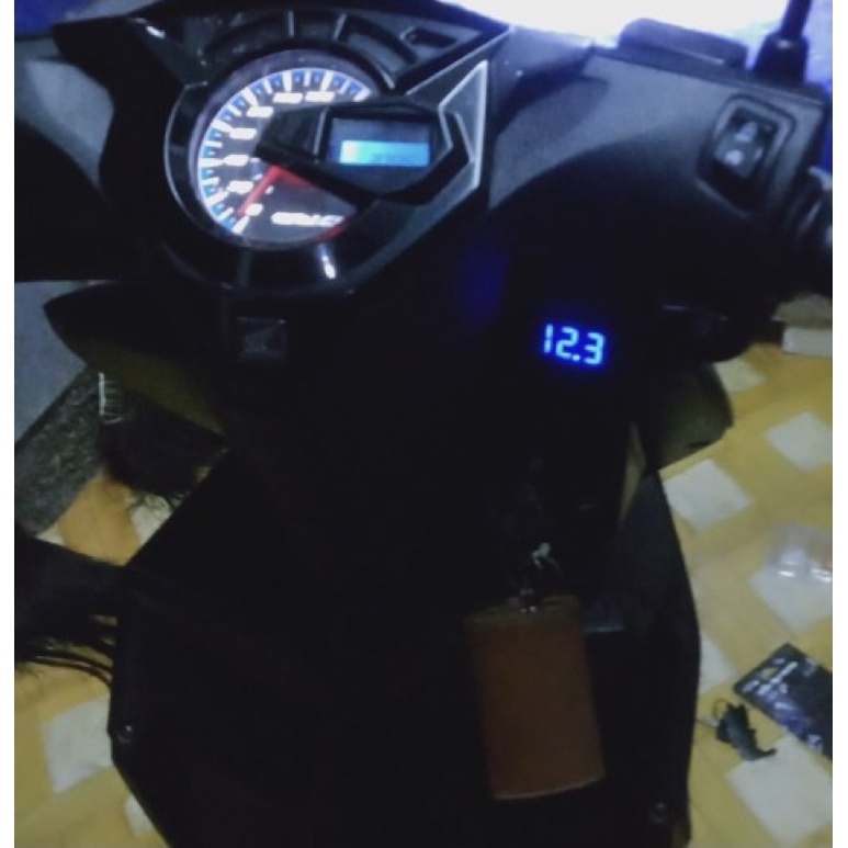 voltmeter aki volt meter aki universal cocok semua motor