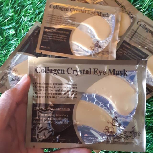 Collagen crystal eye mask