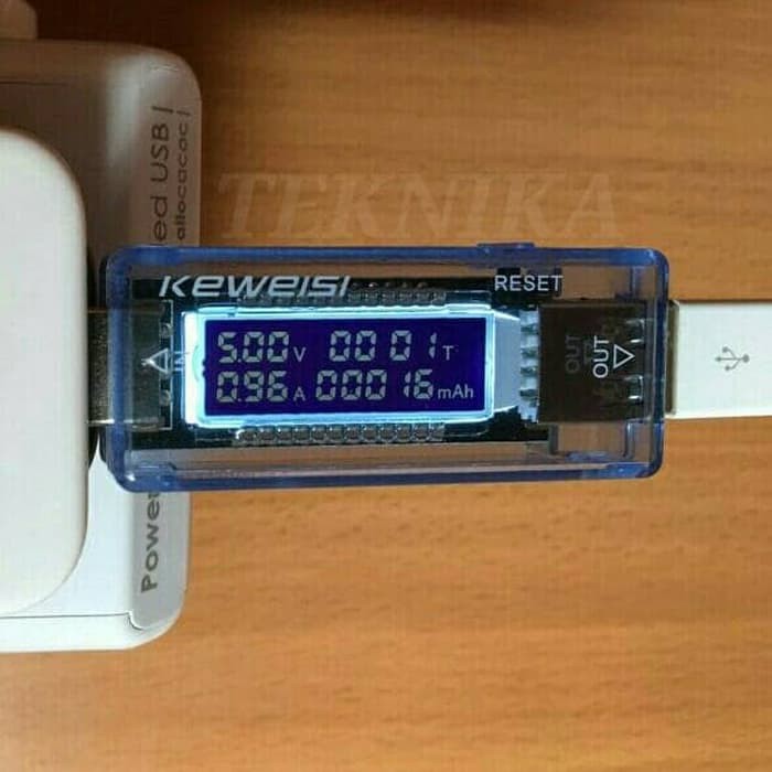 Amperemeter Wattmeter Keweisi Tester USB Charger Doctor 20V Voltmeter