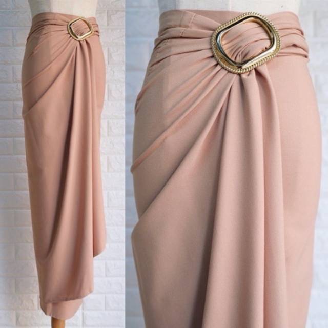 Rok Lilit Satin Velvet