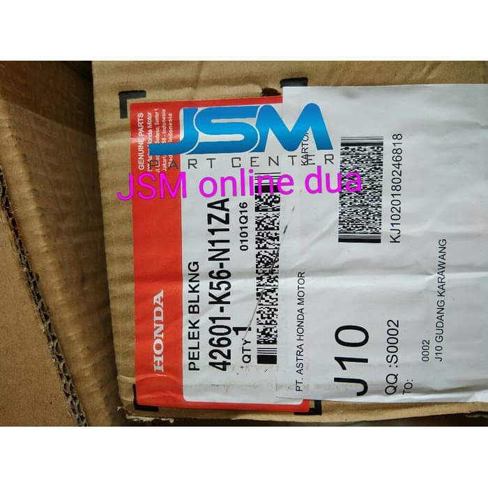 42601-K56-N11ZA VELG RACING SUPRA GTR 150 SUPRA GTR150 BELAKANG AHM ORI ORIGINAL