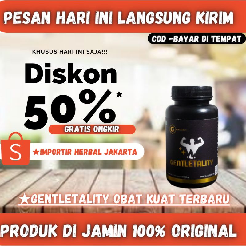 Obat Gentletality Suplemen Vita-Litas Pria Herbal Asli Original