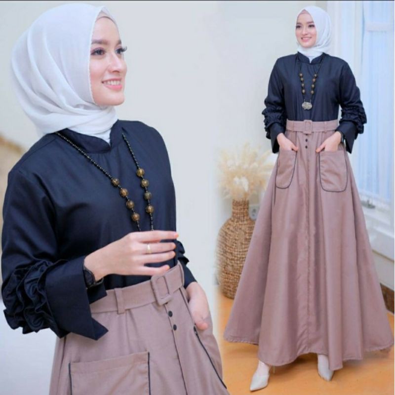 Camelia Dress Gamis Maxi