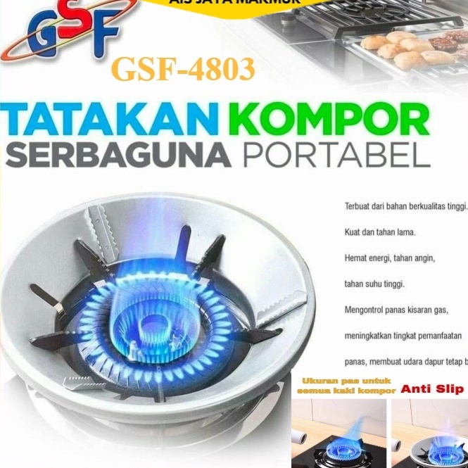 Tatakan Kompor Gas Portable GSF 4803 Anti Slip