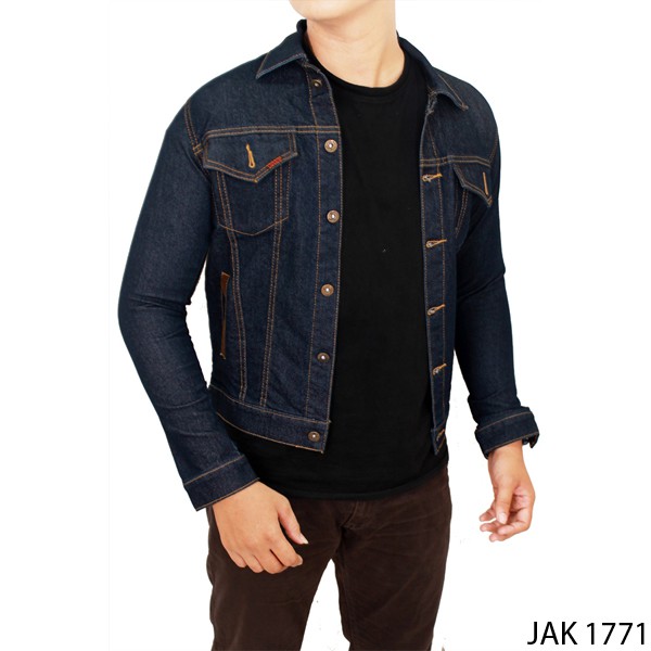 Jaket Jeans Polos - Premium Quality (COMB)