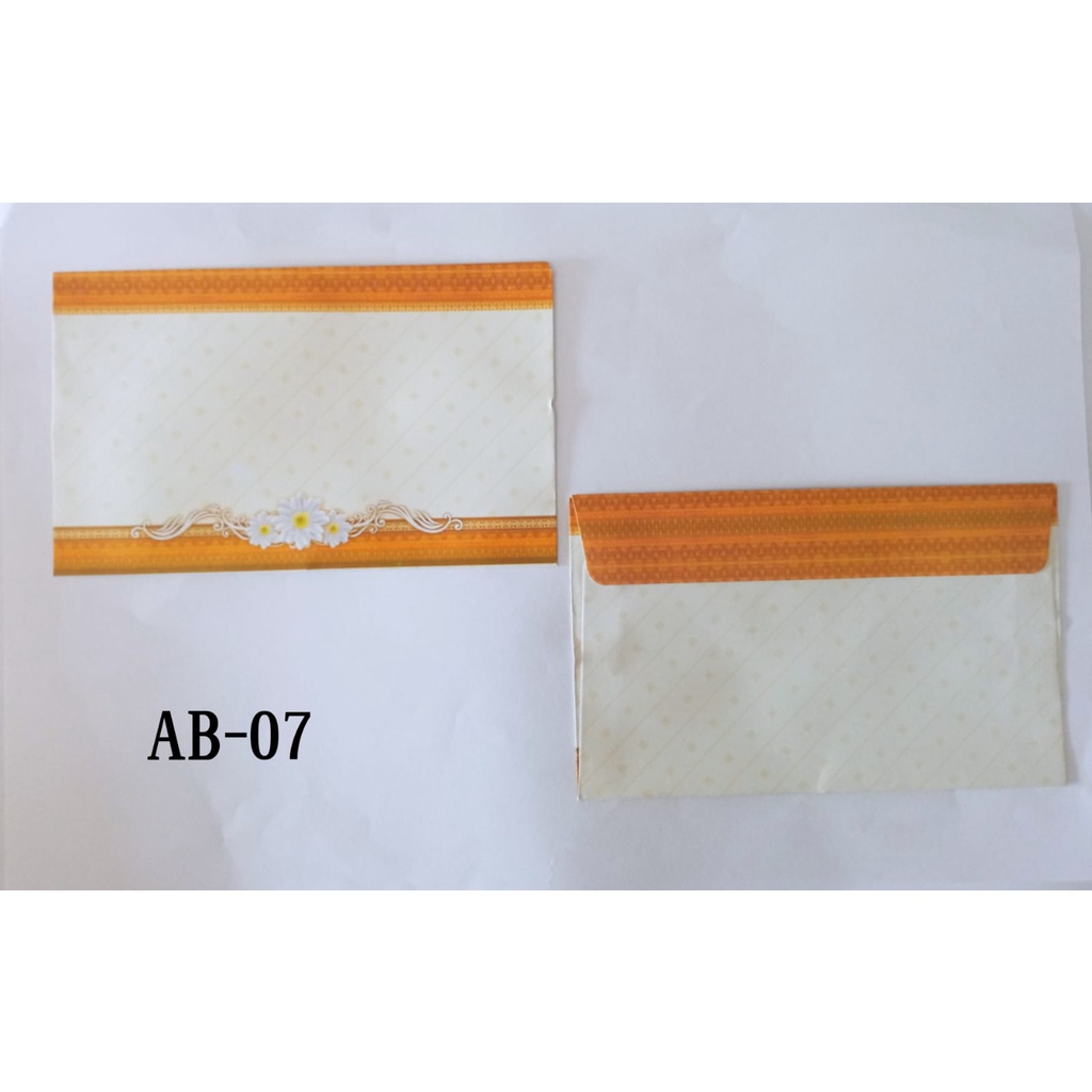 

Blangko Amplop Motif AB-07 Murah Isi 50