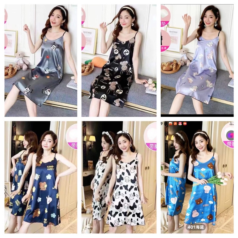 KZ_Daster santai babydoll kaos import premium / daster terusan kaos lembut wanita terbaru / daster dress terusan baju tidur babydoll wanita murah