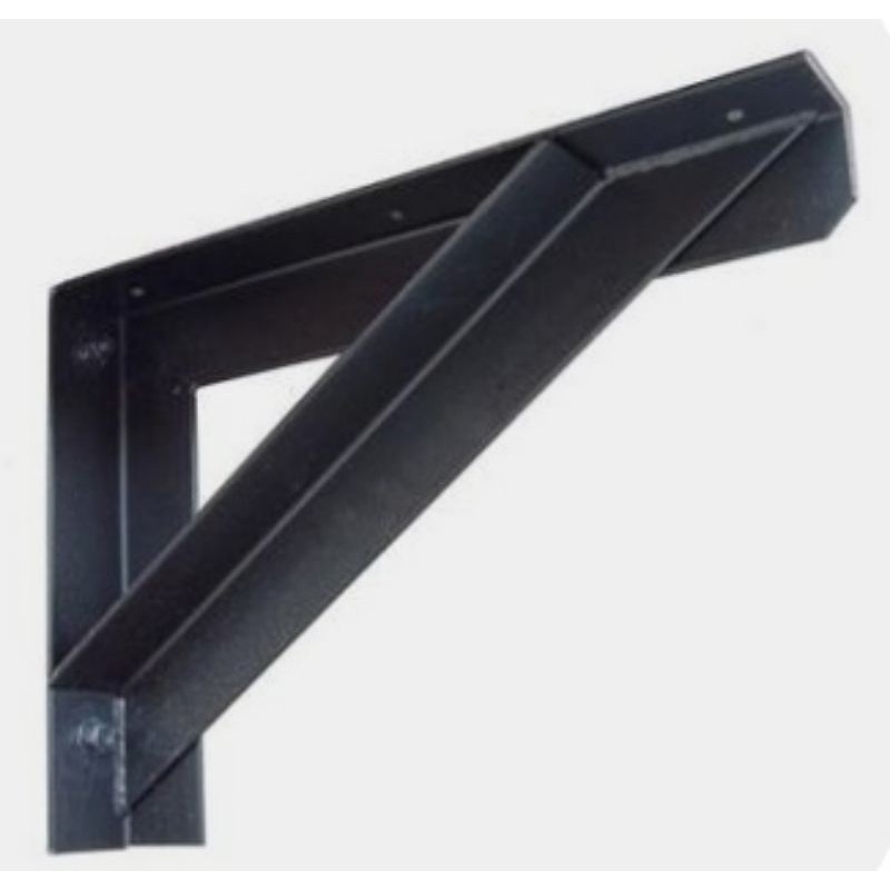 Rak besi siku dinding/ rak gantung dinding industrial