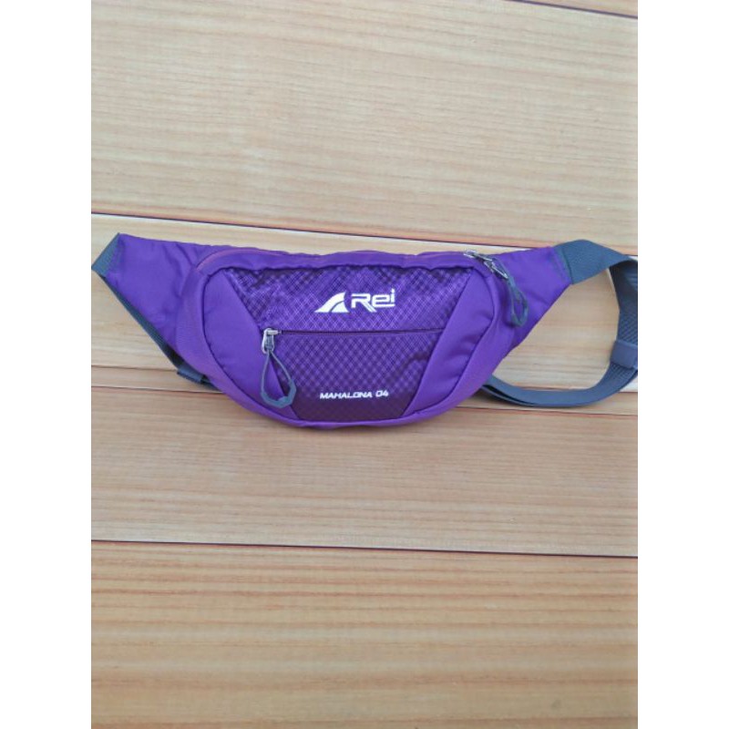 TAS PINGGANG REI 4262 MAHALONA PURPLE - WAIST BAG AREI MAHALONA