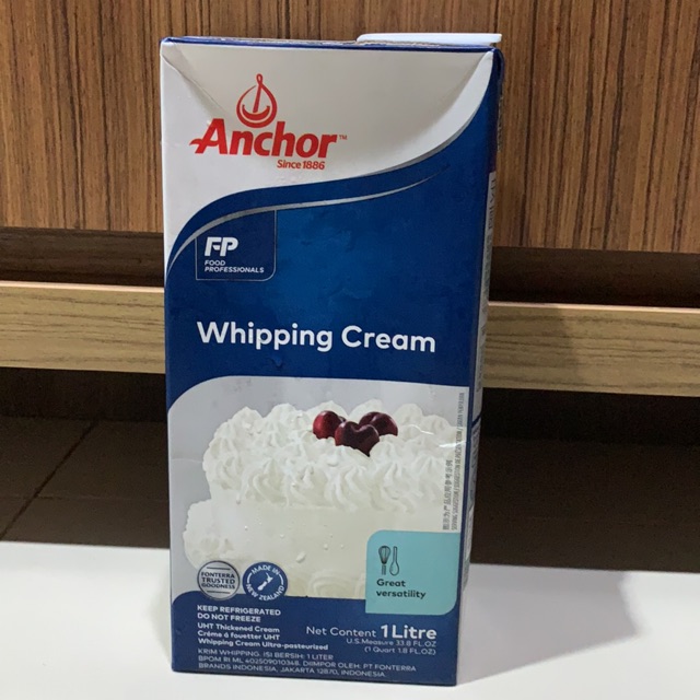 

Anchor whiping cream 1 liter