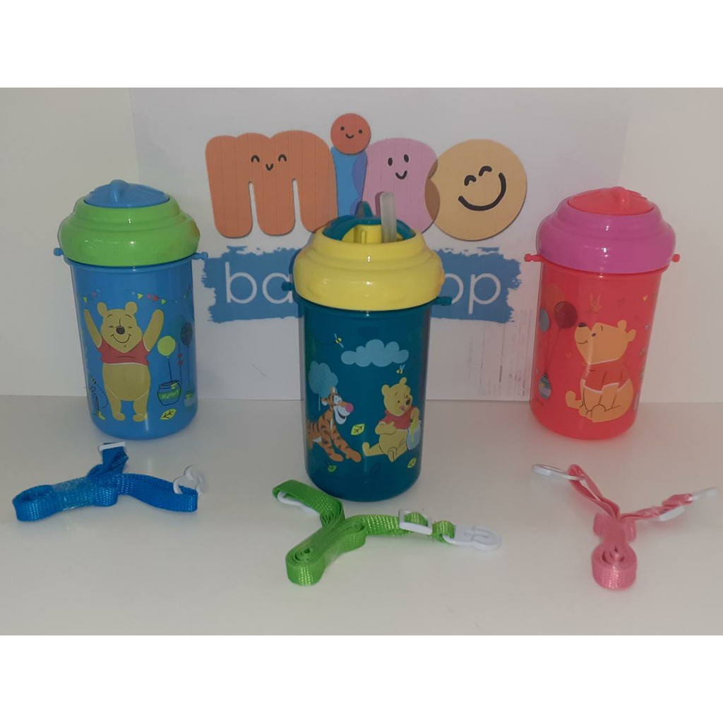 Kiddy Botol Minum plus tali/ training cup 330ml/ botol minnum 330ml WTP 07-063