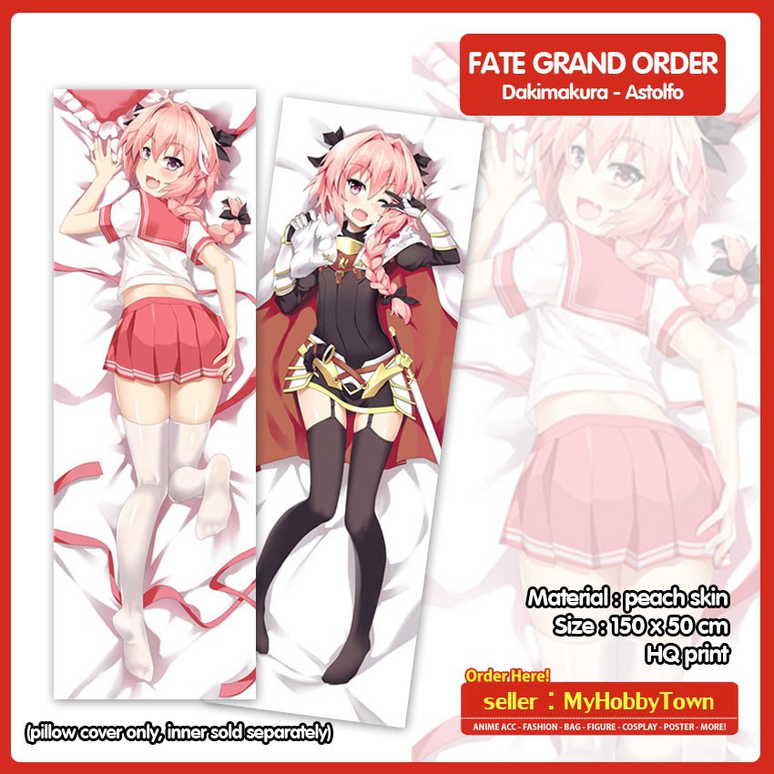 Sarung Bantal Anime Dakimakura Fate Grand Order : Astolfo