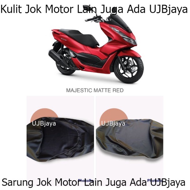 Kulit Jok Motor Pcx 160 BAHAN ORI Sarung Jok Motor Pcx 160 G6