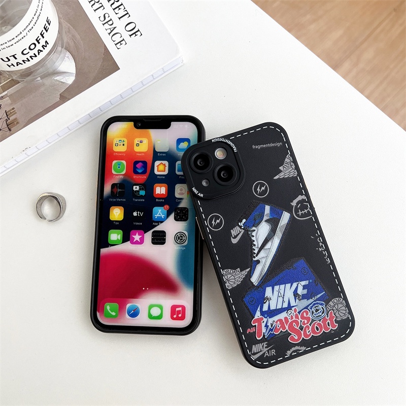 Hard case Motif print Tulisan Untuk Iphone 13 12 11 Pro MAX 7 8Plus SE XR XS MAX