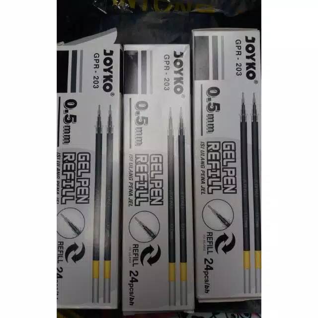 

Refil pulpen gel joyko GPR -203 isi 24 pc