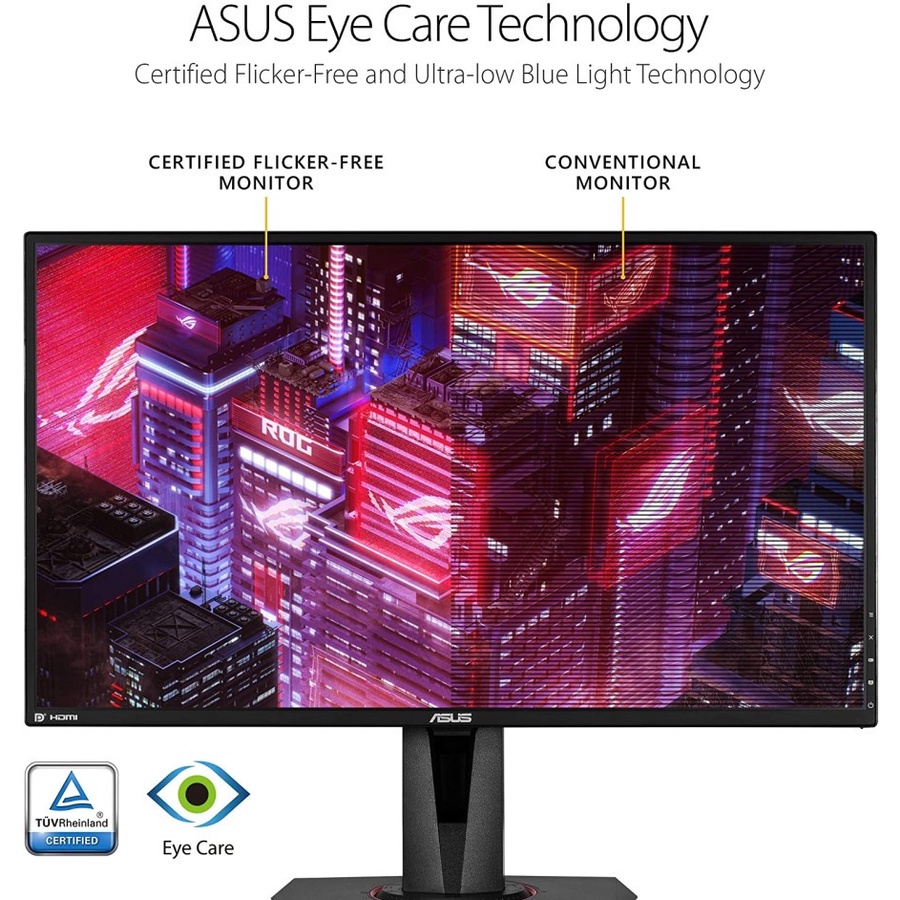 Monitor LED ASUS VG27AQ 27inch 165hz 2K 1ms GSYNC HDR10 1440p