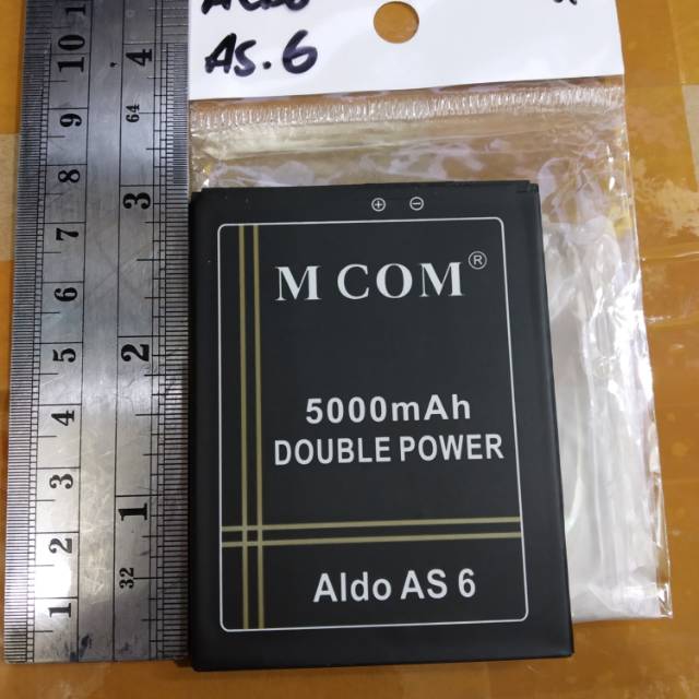 Baterai Aldo AS6 / Aldo A9 / Aldo S12 Galaxy / Aldo S12 / Aldo A9 4G 5.5 inci Double power