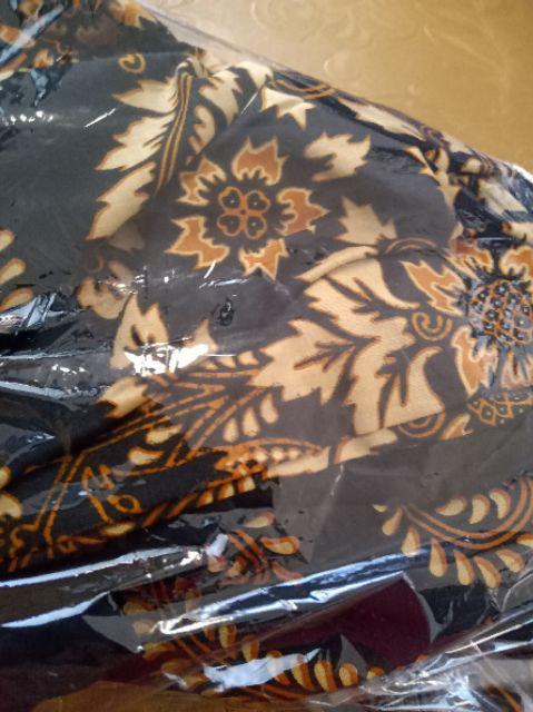 Batik Couple Keluarga Sania Ruffle Ori Ndoro Jowi Dnt Motif Cendrawasih