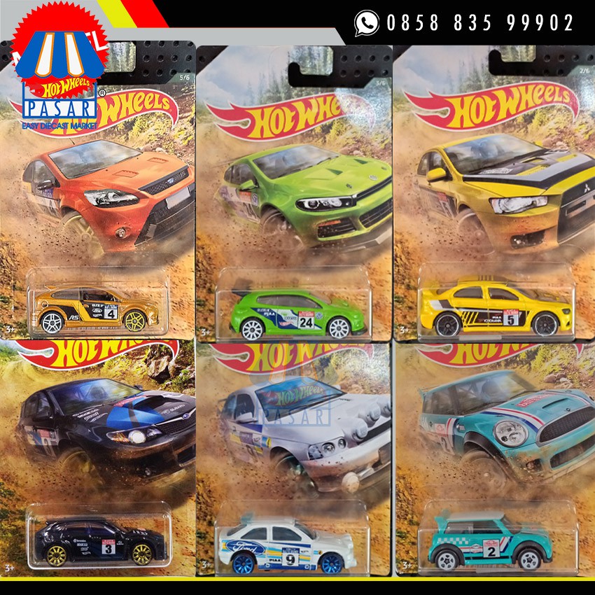 Jual HOT WHEELS RALLY SERIES | Shopee 