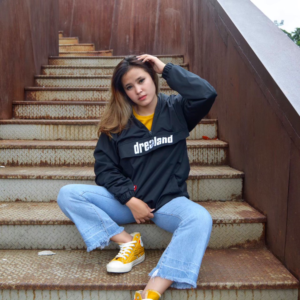 Jaket Wanita Cagoule Aegis Despo Waterproof/ Jaket Murah