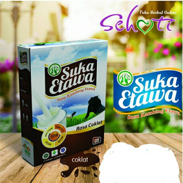 

Susu Kambing Suka Etawa Bubuk Rasa Cokelat