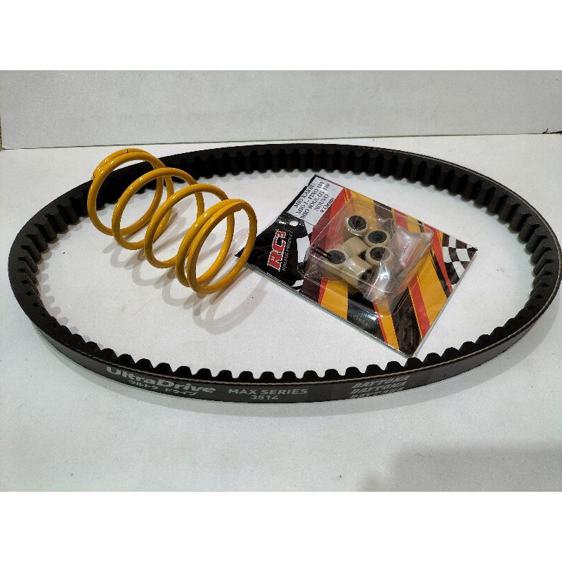 Paketan CVT Mio sporty.Mio j.Fino 110.nouvo.roller.v belt.per cvt set.not TDR.kawahara.faito