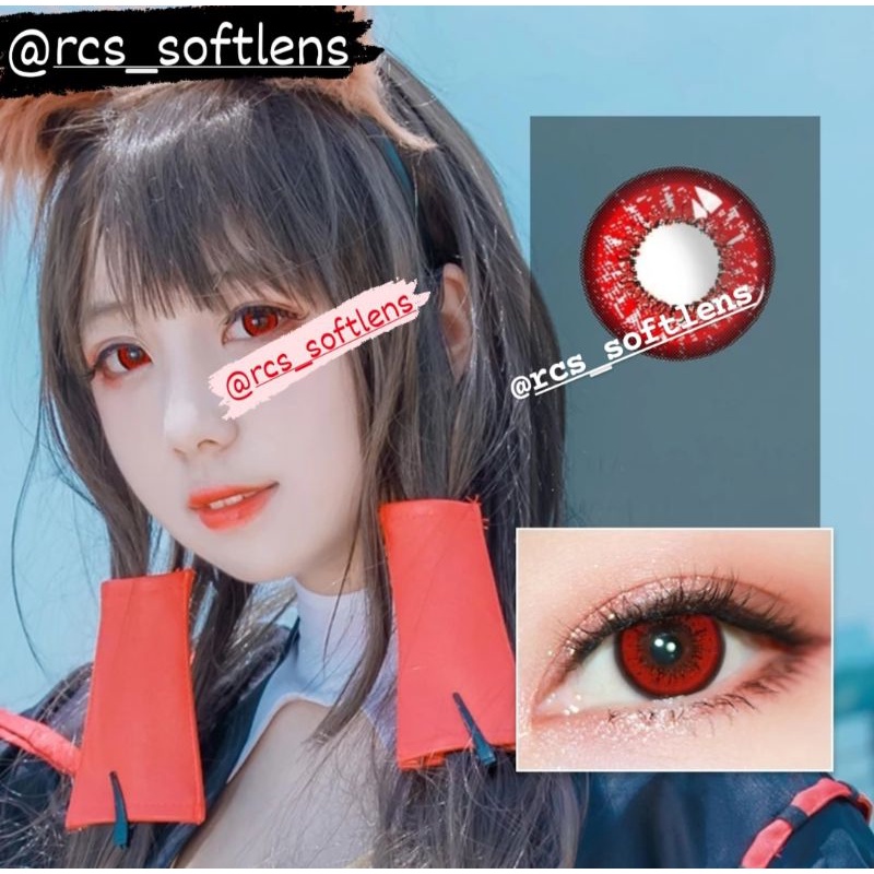 RCS ✅ Softlens cosplay Softlens halloween softlens merah biru hijau Bella series 02