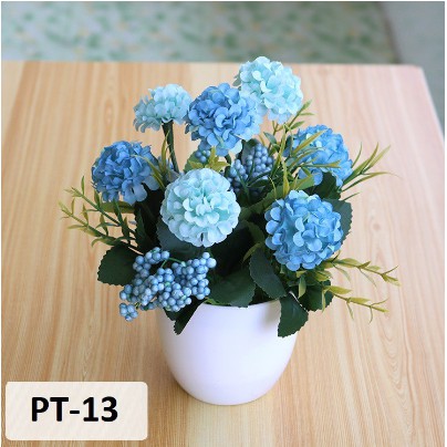 KINDSTORE❤ | Bunga Plastik Mini - Bunga Dekorasi Pot Tanaman Hias Mini Flower Matahari Mawar