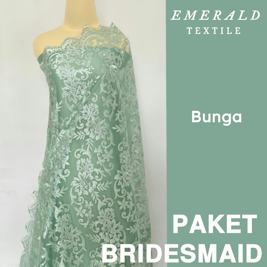 Paket Bridesmai Spesial Package / seragam Keluarga / Lamaran / Wisuda / Paket Bridesmaid By Emerald Textile