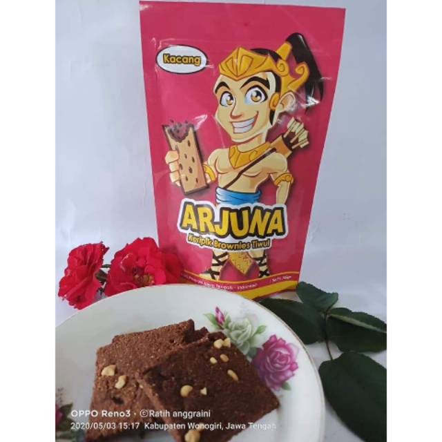 

Keripik brownies tiwul