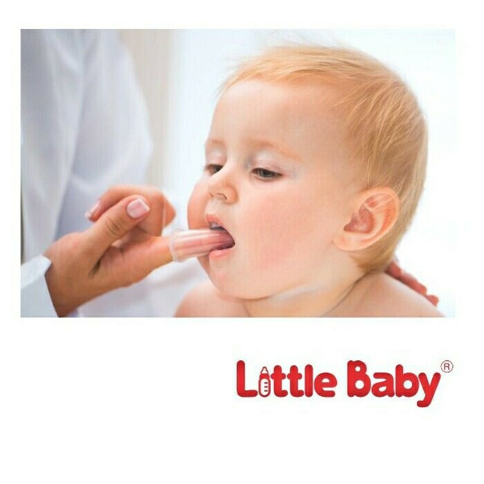 Little Baby Sikat lidah bayi finger toothbrush silicone ZEUS