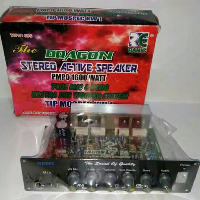 Kit DRAGON Power Aktif Speaker