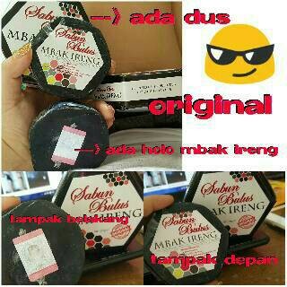 SABUN BULUS MBAK IRENG ORI/SABUN BULUS/MBAK IRENG