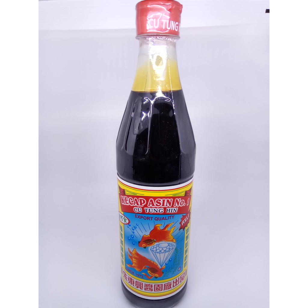 

Kecap asin no 1/ Kecap Koki / Kecap pontianak 650 ml "Cu Tung Hin