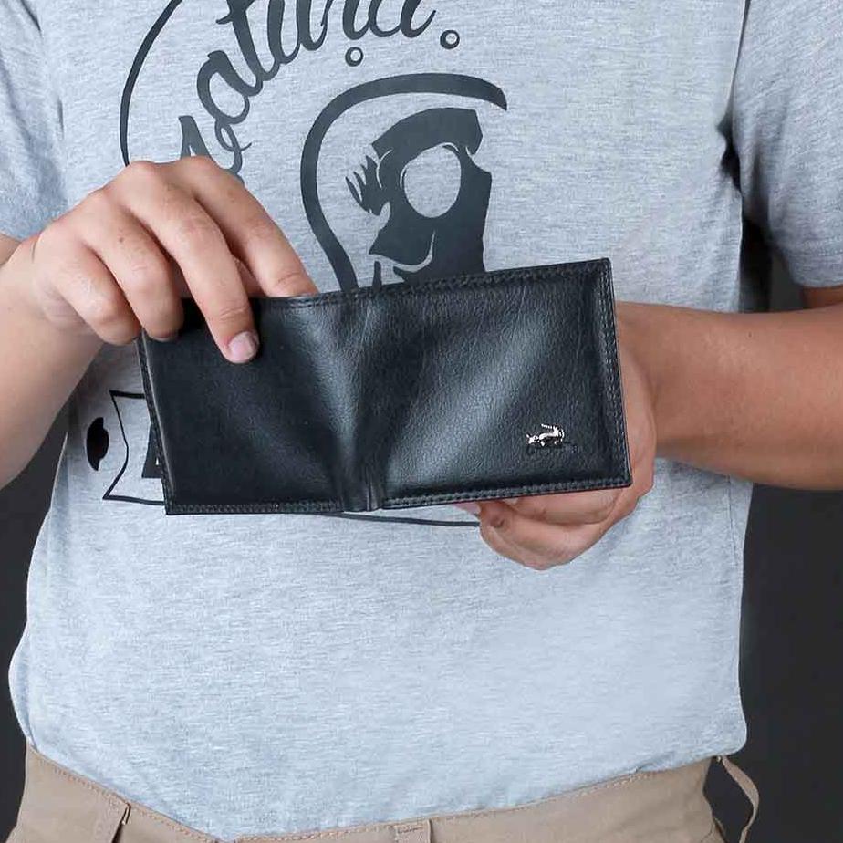 Paling Dicari.. DOMPET PRIA LIPAT PENDEK KULIT SINTETIS ASLI ORIGINAL BRANDED EKSKLUSIF DOMPET CROCO