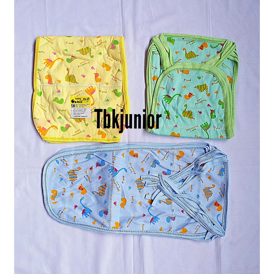 6 pcs popok kain bayi newborn / Popok tali ikat bayi baru lahir motif premium