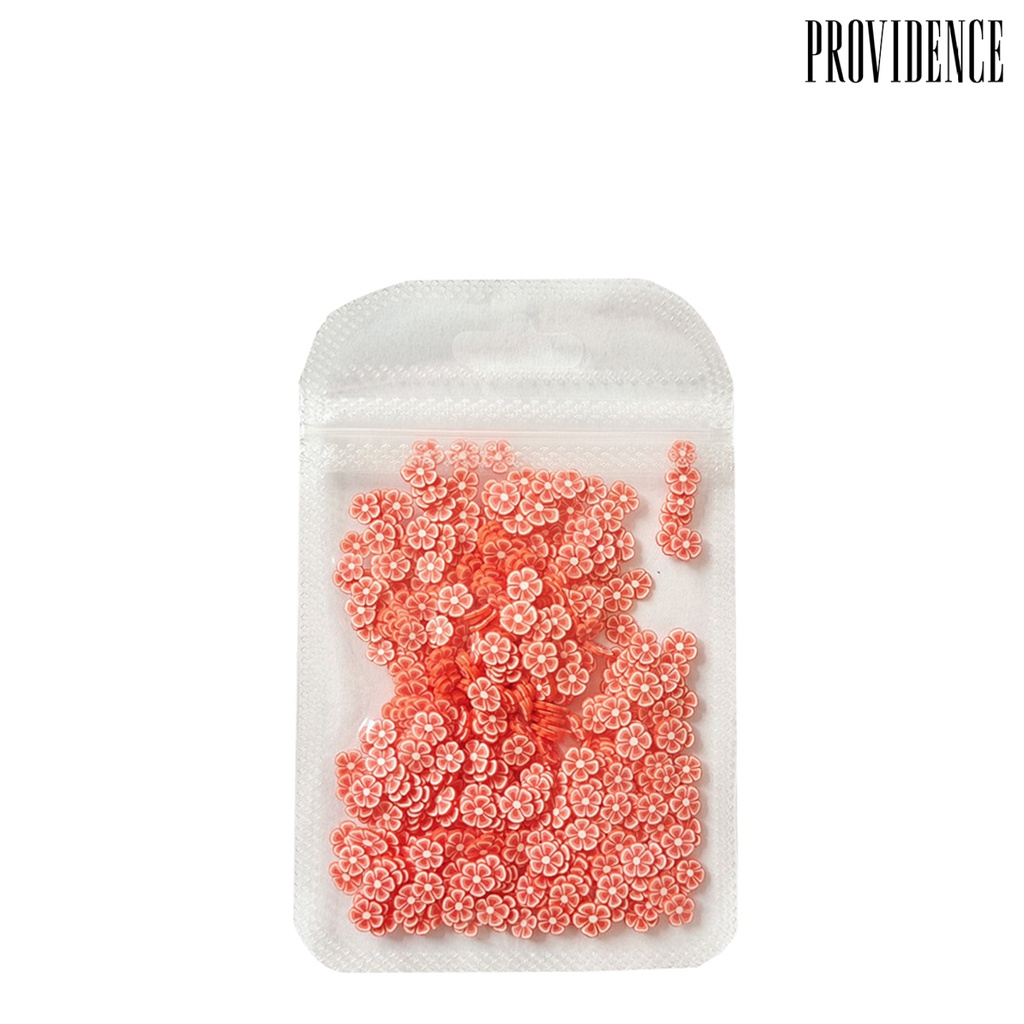 Providence 10g Nail Filler Flower Shape Ultra Thin Polymer Clay Glitter Slice Slime Manicure Sequins for Female