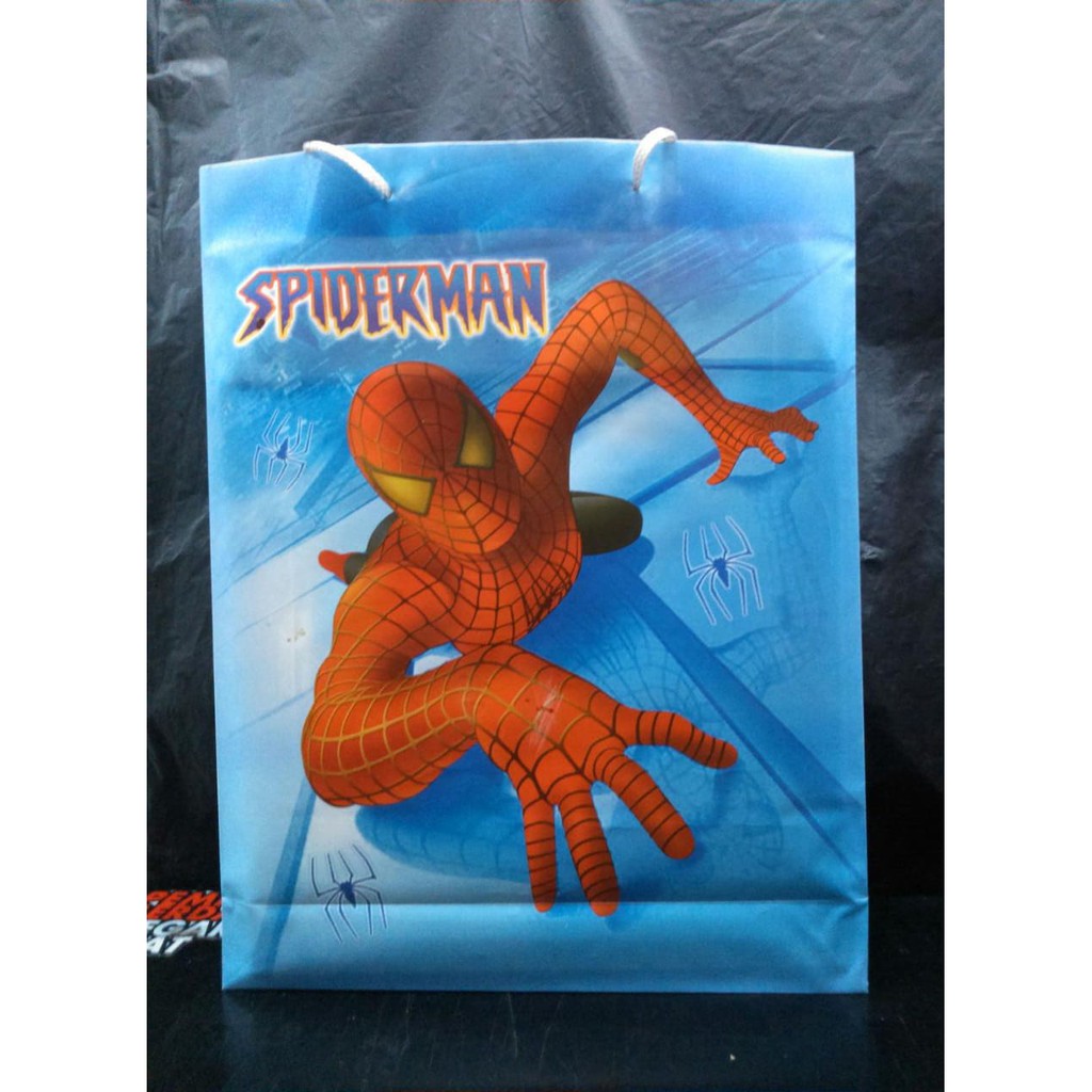 

Tas plastik motif karakter uk 30x40x9 Dijual satuan
