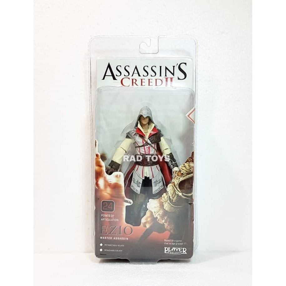[mainan-hobi] Ezio assassin's creed neca assassins creed action figure toys