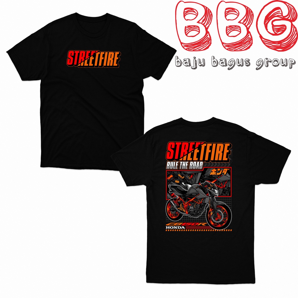KAOS LENGAN PENDEK HONDA CB 150 R STREETFIRE Terlaris BiG size JUMBO S M L XL XXL 3L 4L 5L