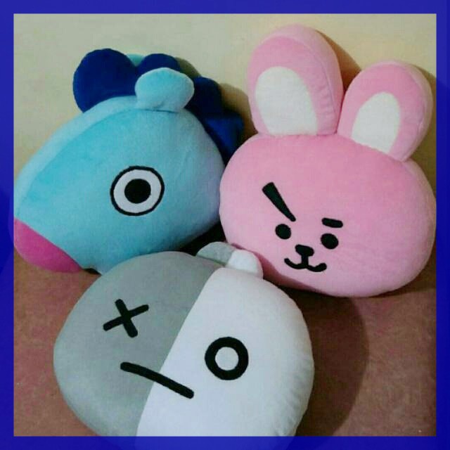 Boneka BT21 BTS Unofficial Tata Shooky Cooky Chimmy RJ Koya Mang Van Untuk Hadiah Terlaris