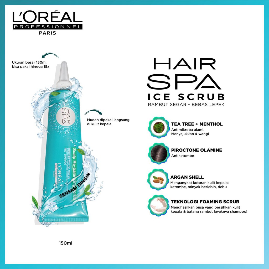 Loreal Profesional Paris HAIRSPA  SCALP RE-BALANCING SCRUB 150 ml